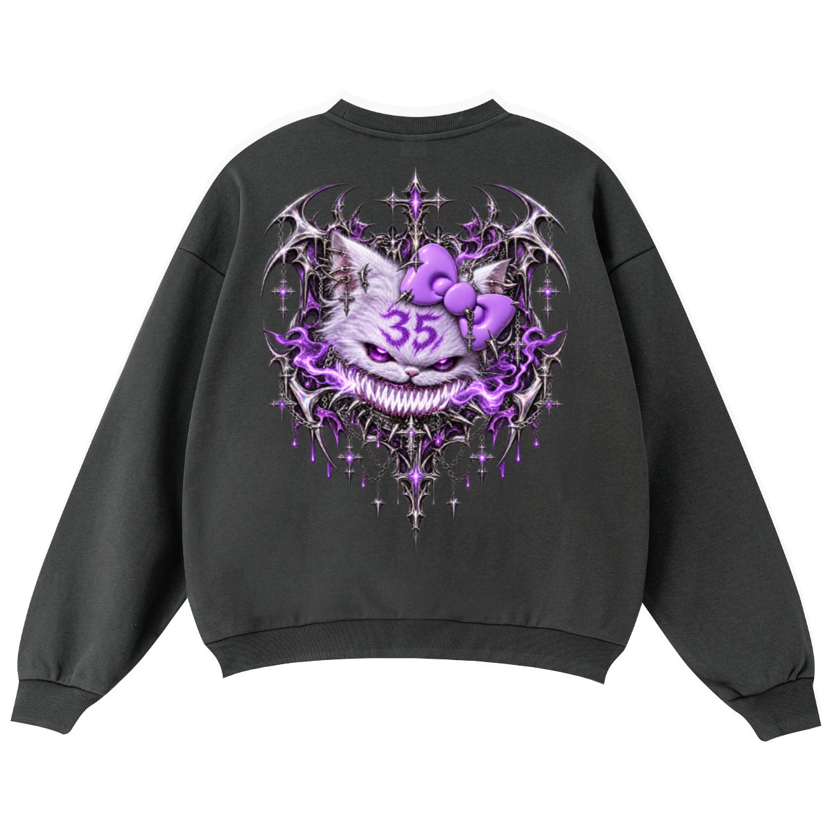 Unisex Oversized Crewneck sweatshirt (460GSM)